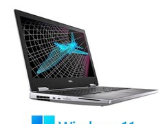 Laptop Dell Precision 7540, Hexa Core i7-9850H, 32GB, Quadro T1000, Win 11 Pro